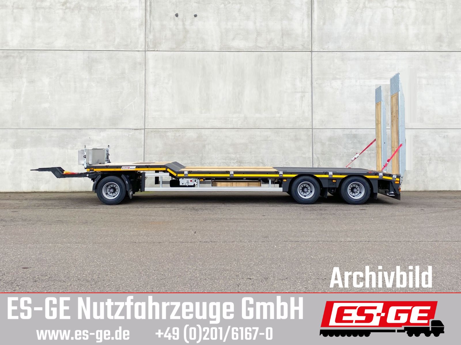 MAX Trailer MAX Trailer MAX600 Tieflade-Anhänger