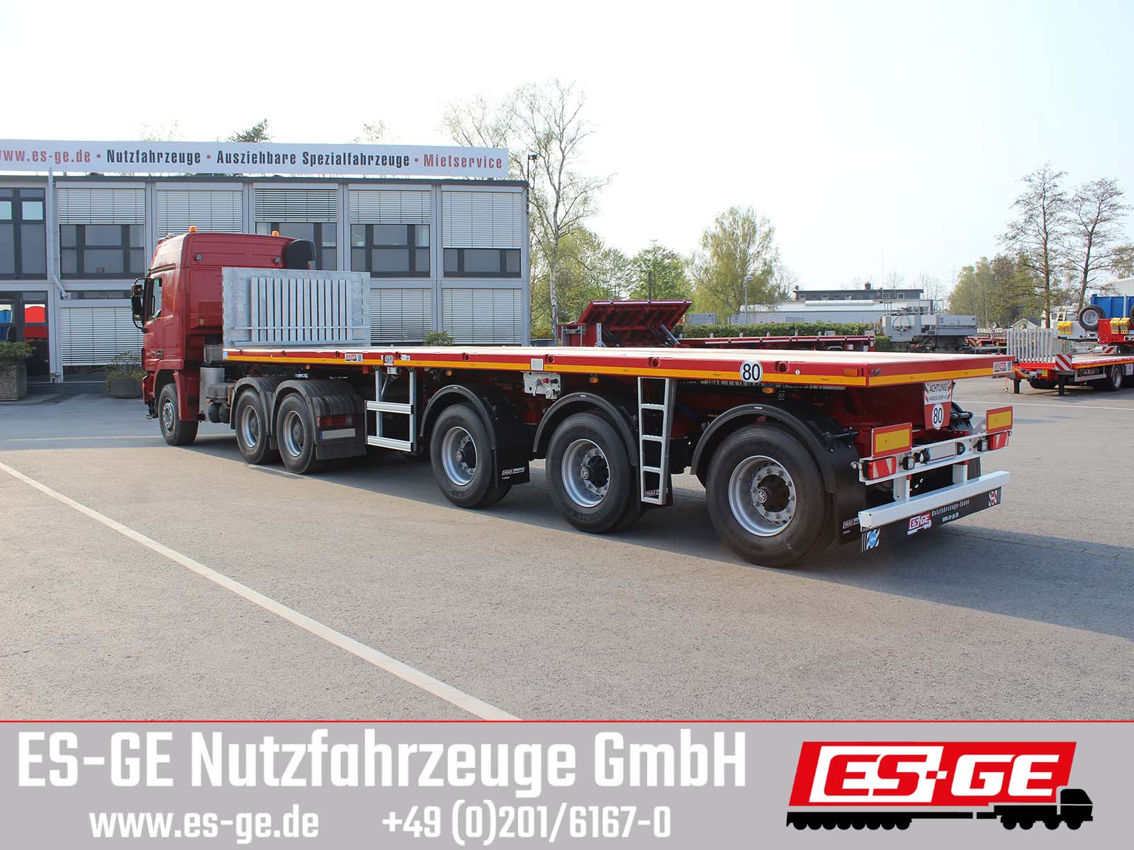 MAX Trailer MAX410 Ballastauflieger