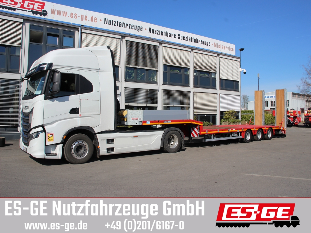 MAX Trailer MAX Trailer MAX100 Semi-Tieflader