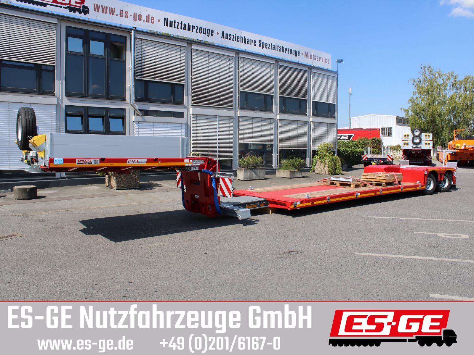 MAX Trailer MAX Trailer MAX510 Tiefbett 2x10 t