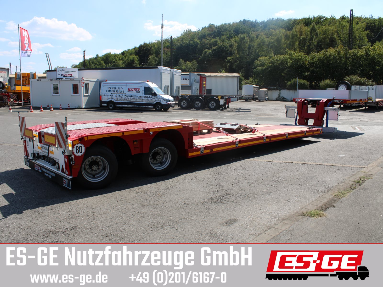 MAX Trailer MAX Trailer MAX510 Tiefbett 2x10 t