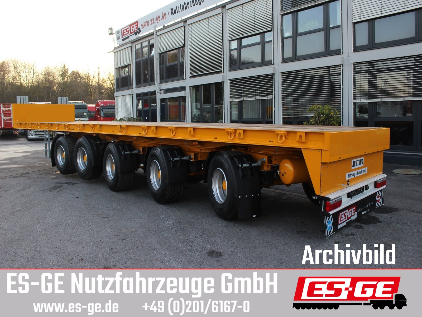 ES-GE 5-Achs-Ballastauflieger