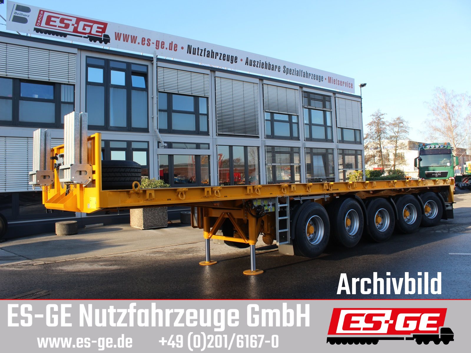 ES-GE 5-Achs-Ballastauflieger