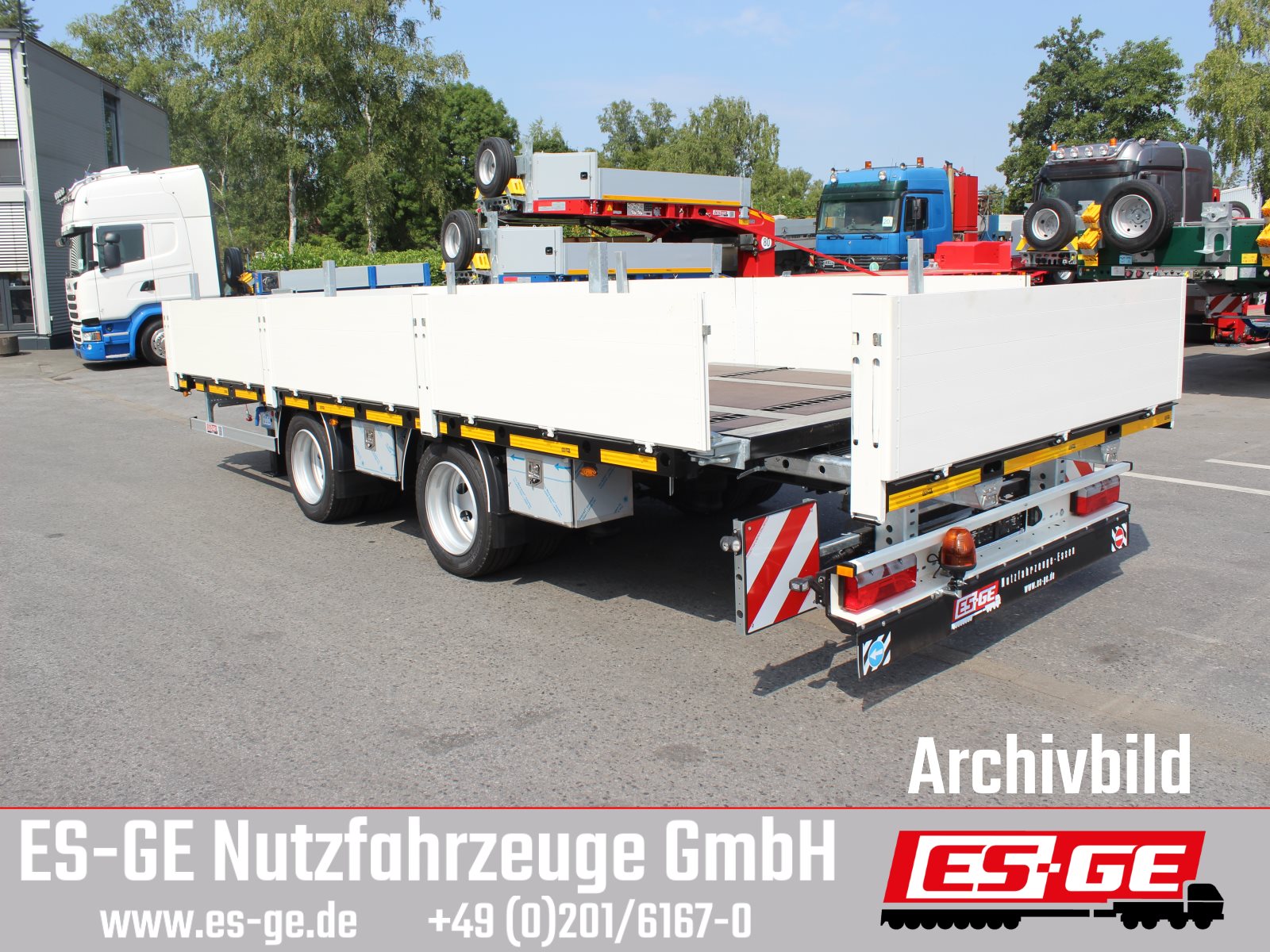 ES-GE ES-GE Tandemanhänger - Containerverr.