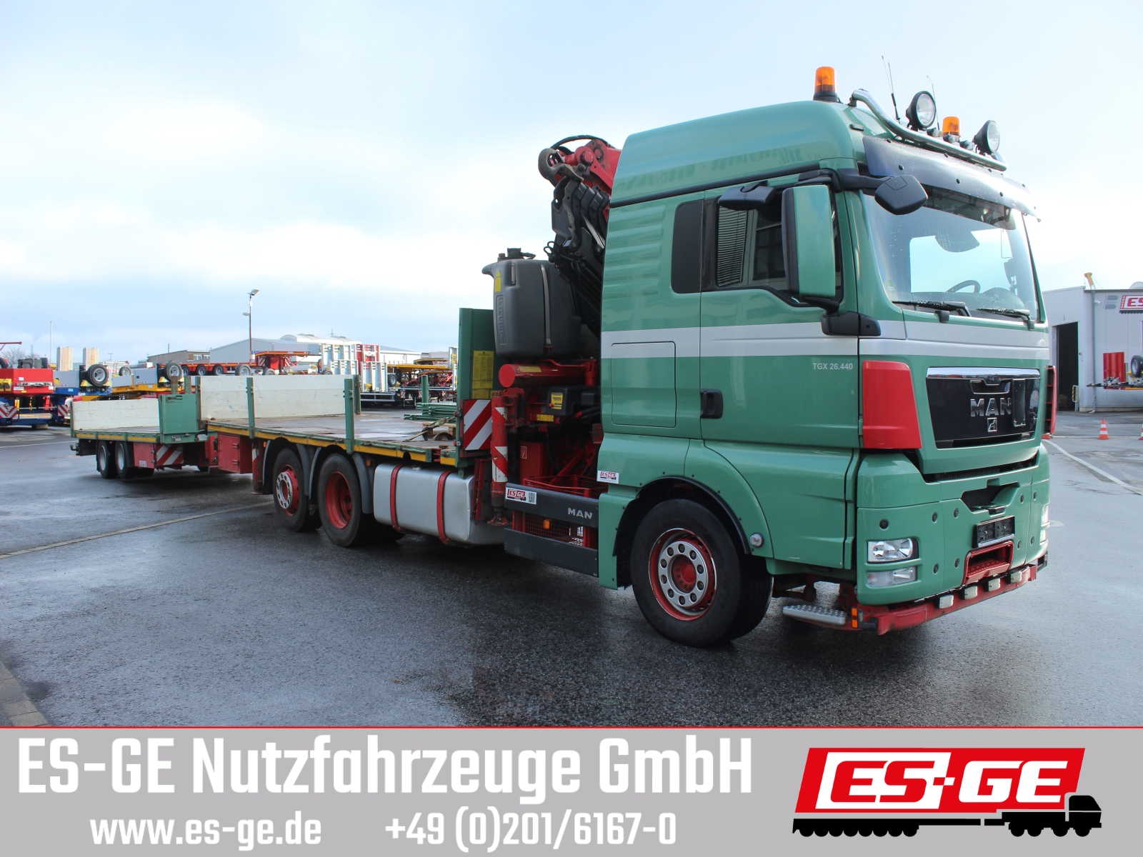 MAN TGX 26.440 6x2-2BL mit Fassi F450BXP.25