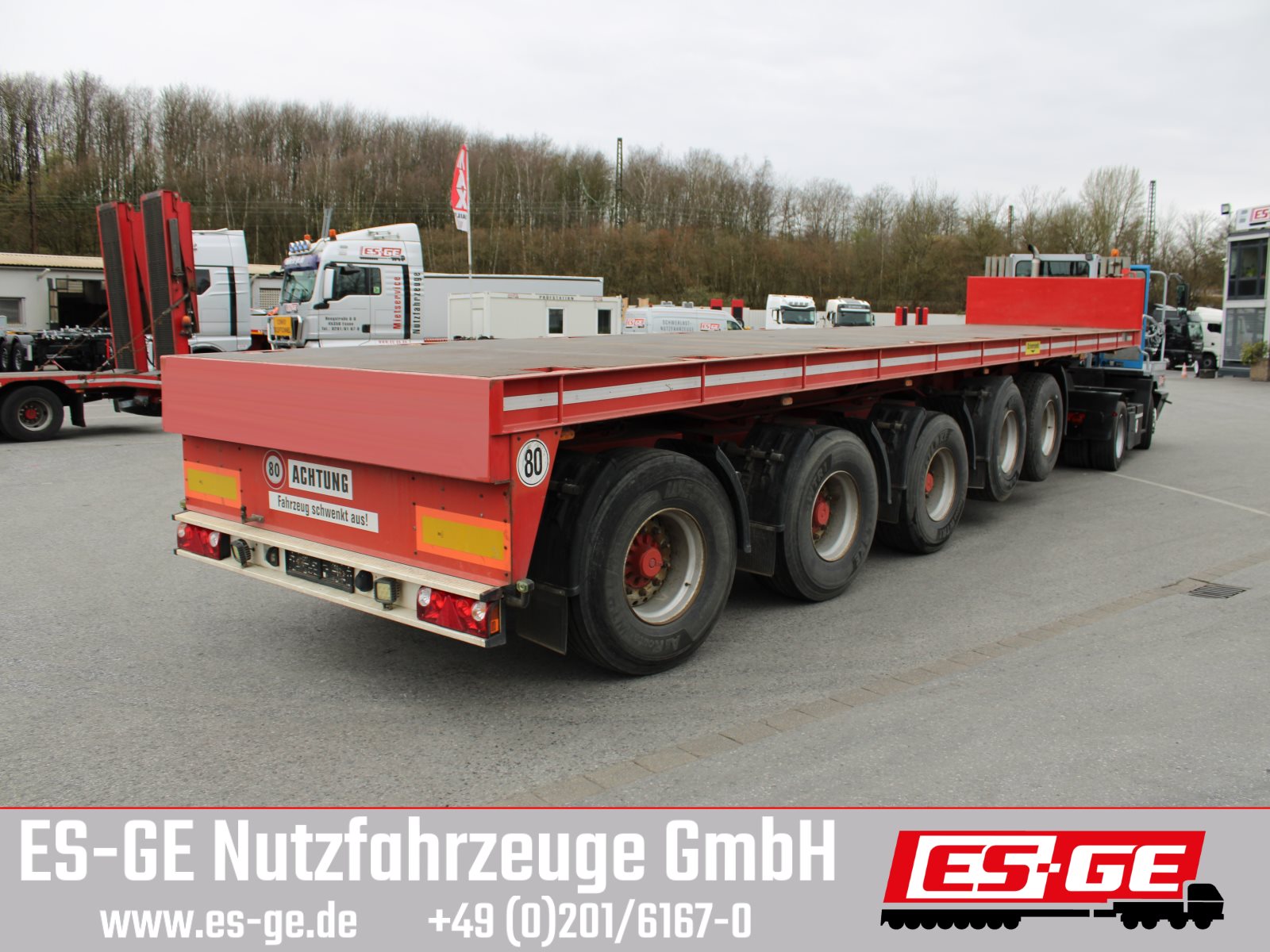 ES-GE 5-Achs-Ballastauflieger