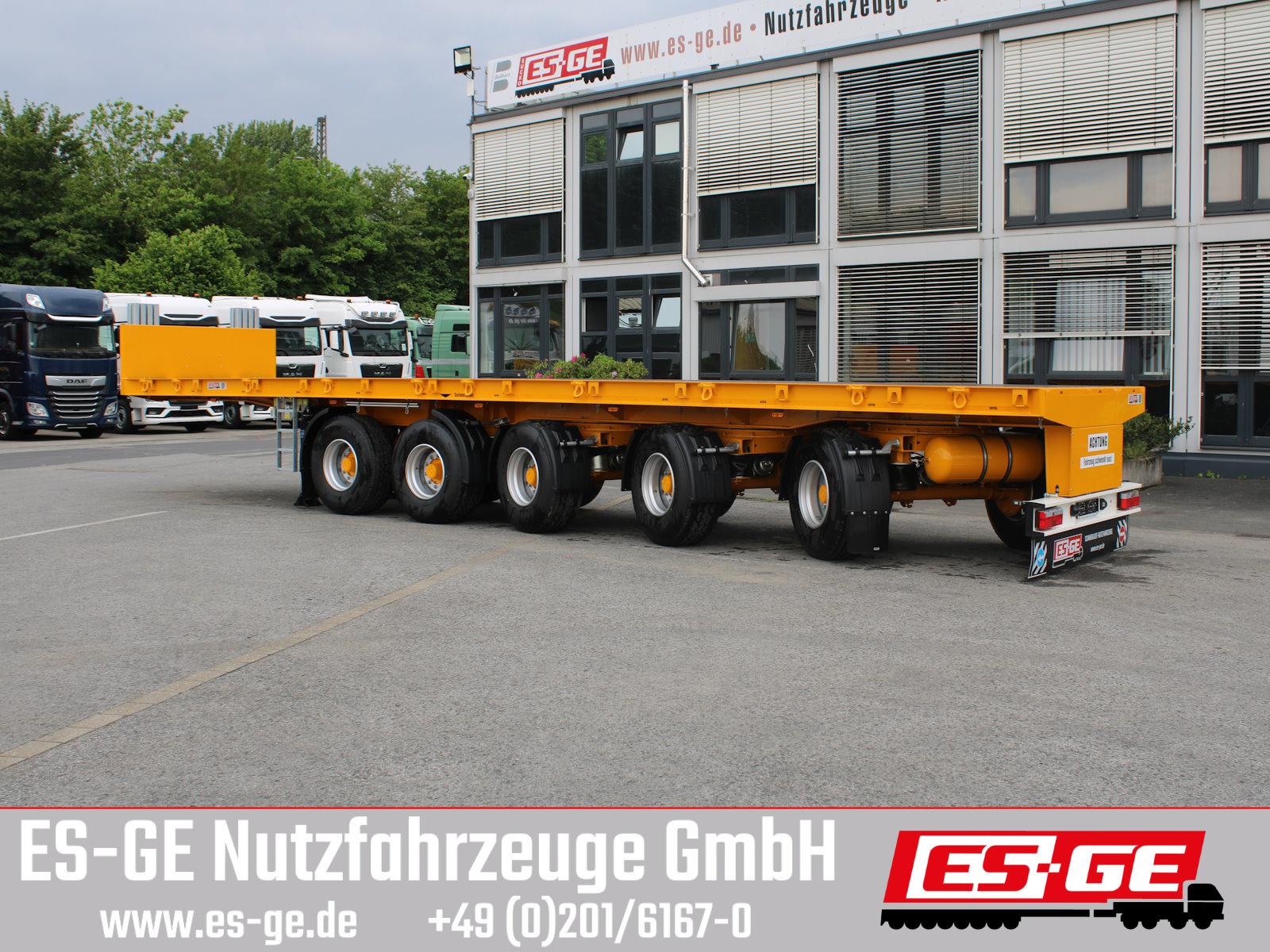 ES-GE 5-Achs-Ballastauflieger