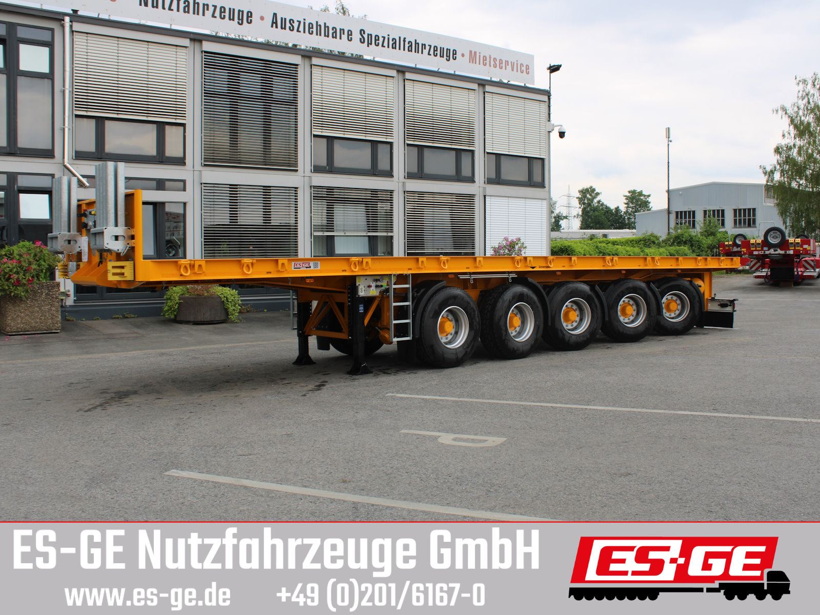 ES-GE 5-Achs-Ballastauflieger