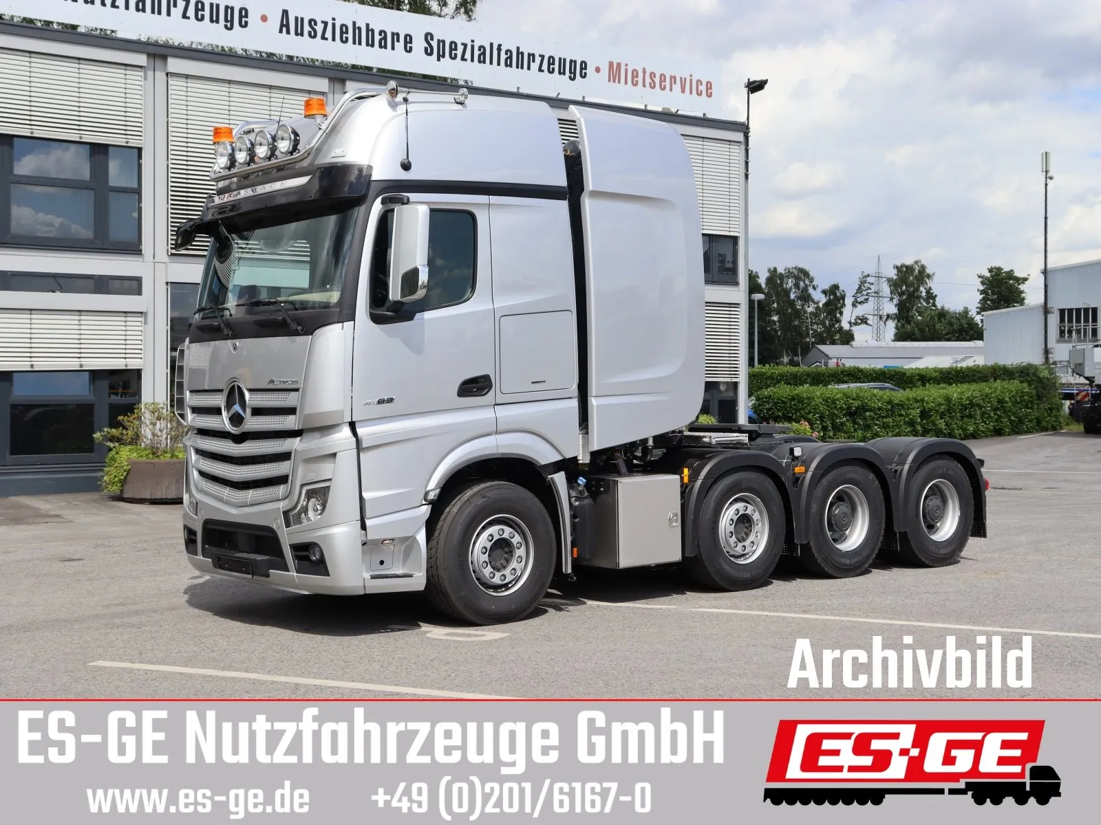 Mercedes-Benz - Actros 5 L FHS 4163 LS 8x4