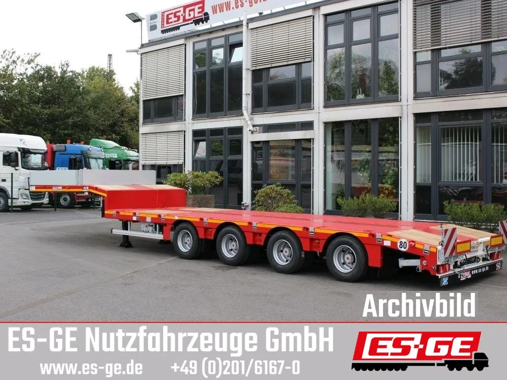 MAX Trailer - MAX110 Semi-Tieflader
