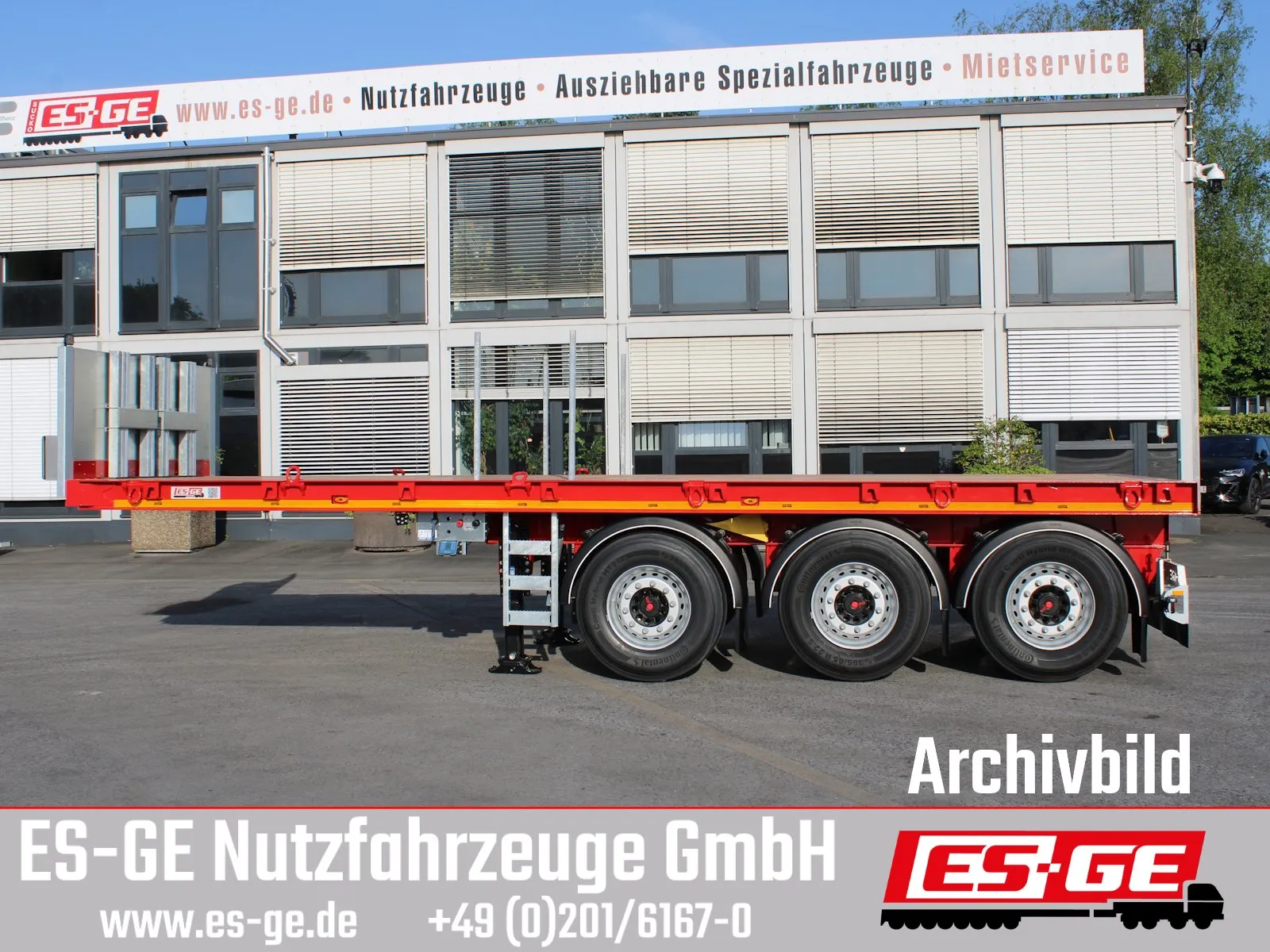 ES-GE - 3-Achs-Ballastauflieger