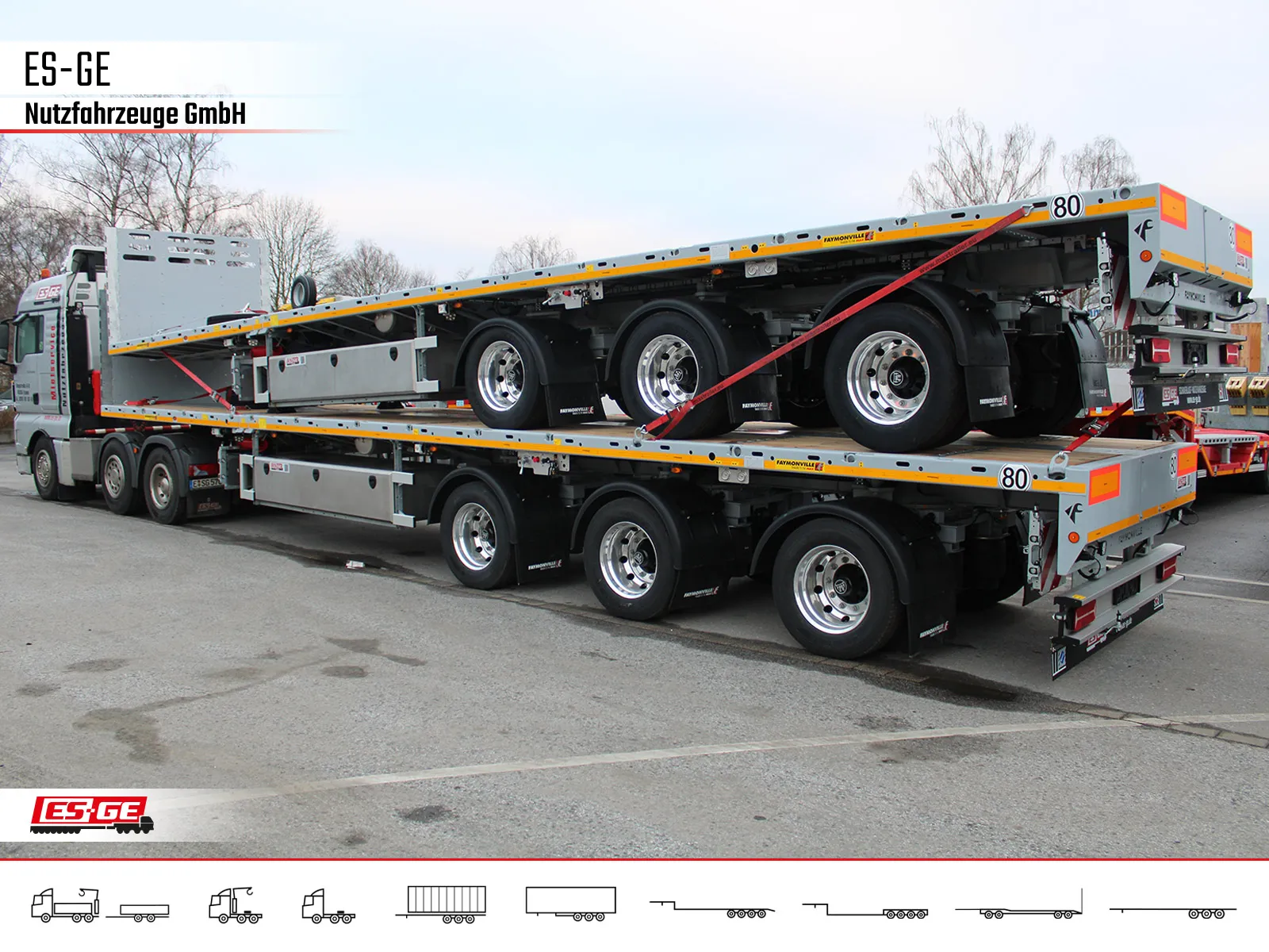 Faymonville - 2-fach teleskopierbar