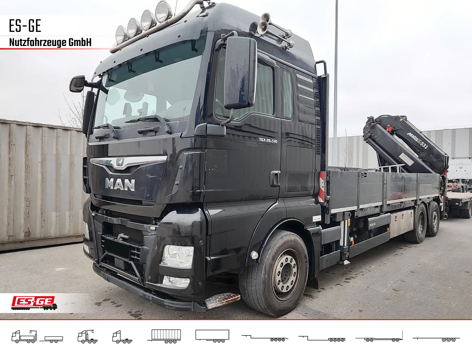 MAN - TGX 26.510 6X2-2 LL